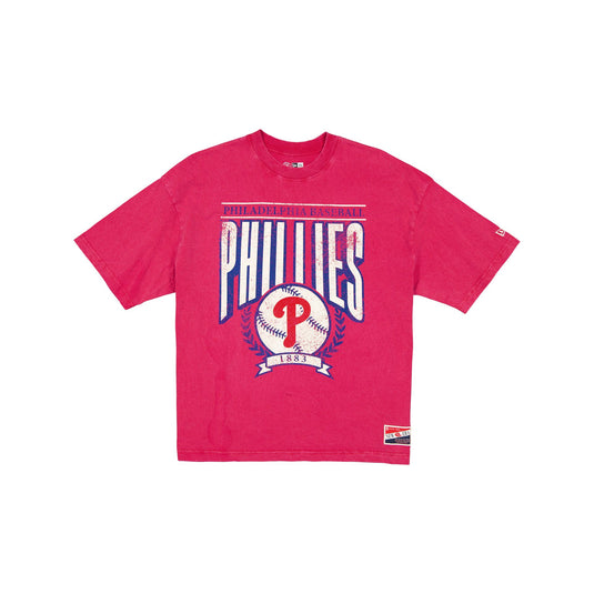 Philadelphia Phillies Throwback Boxy T-Shirt - New Era Cap