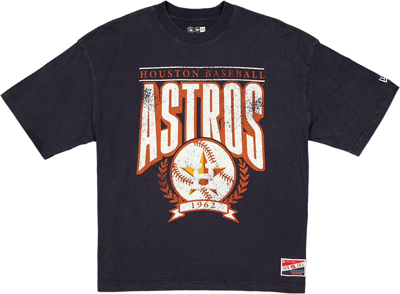Houston Astros Throwback Boxy T-Shirt