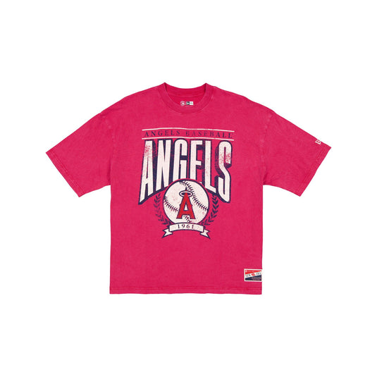 Los Angeles Angels Throwback Boxy T-Shirt - New Era Cap