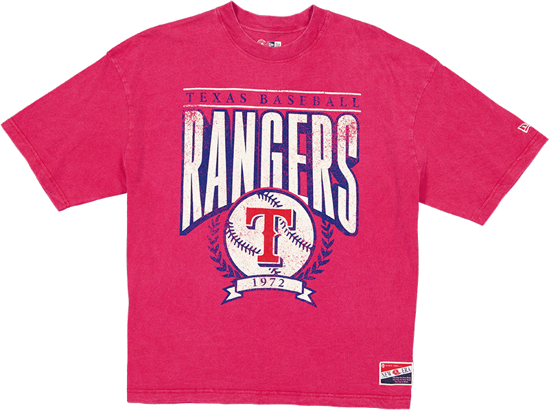 Texas Rangers Throwback Boxy T-Shirt