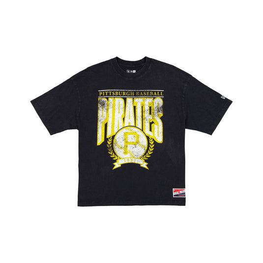 Pittsburgh Pirates Throwback Boxy T-Shirt - New Era Cap