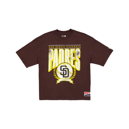 San Diego Padres Throwback Boxy T-Shirt - New Era Cap