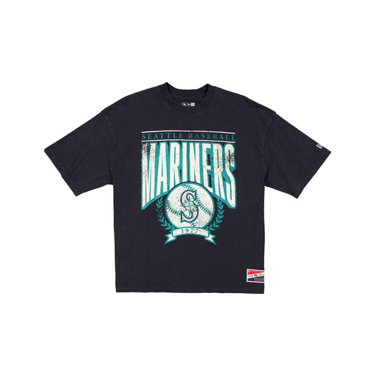Seattle Mariners Throwback Boxy T-Shirt - New Era Cap