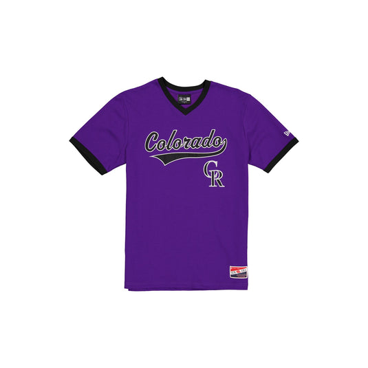 Colorado Rockies Throwback Team T-Shirt - New Era Cap
