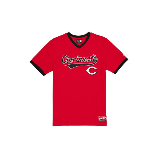 Cincinnati Reds Throwback Team T-Shirt - New Era Cap