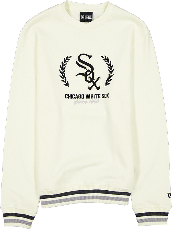 Chicago White Sox Throwback Chrome White Crewneck