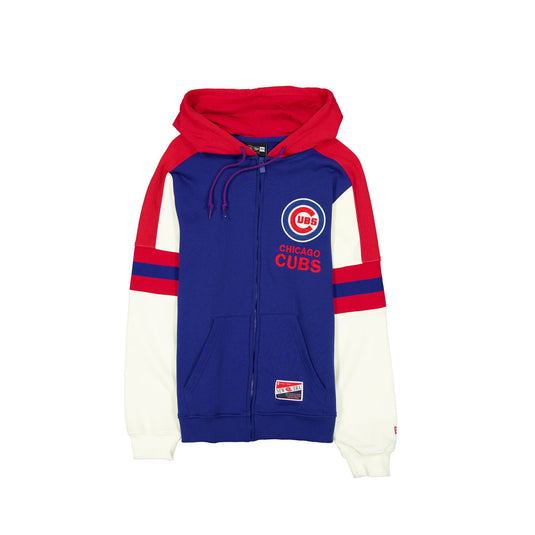 Chicago Cubs Throwback Zipper Hoodie - New Era Cap
