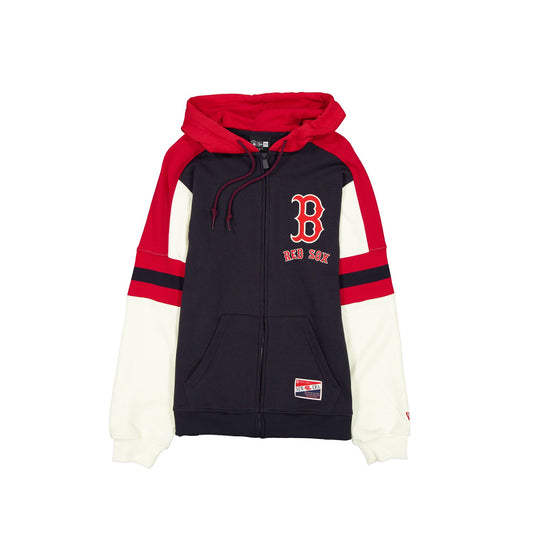 Boston Red Sox Throwback Zipper Hoodie - New Era Cap