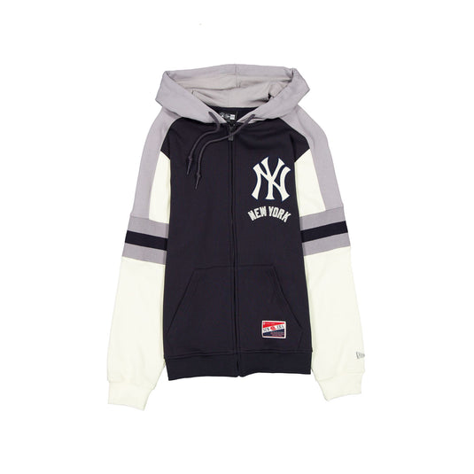 New York Yankees Throwback Zipper Hoodie - New Era Cap