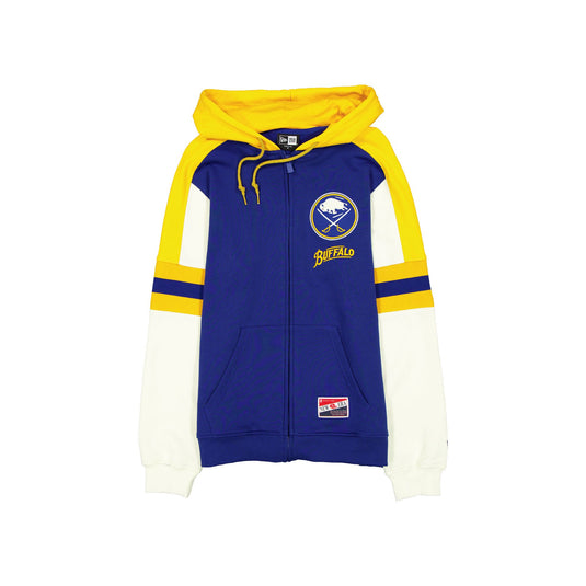 Buffalo Sabres Throwback Zipper Hoodie - New Era Cap
