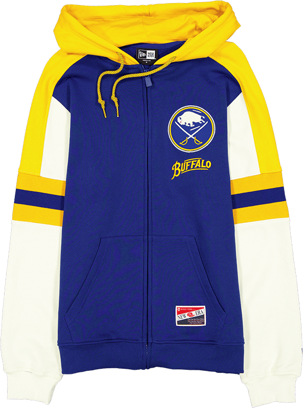 Buffalo Sabres Throwback Zipper Hoodie