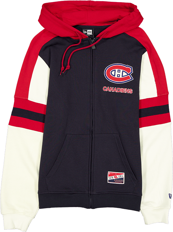 Montreal Canadiens Throwback Zipper Hoodie