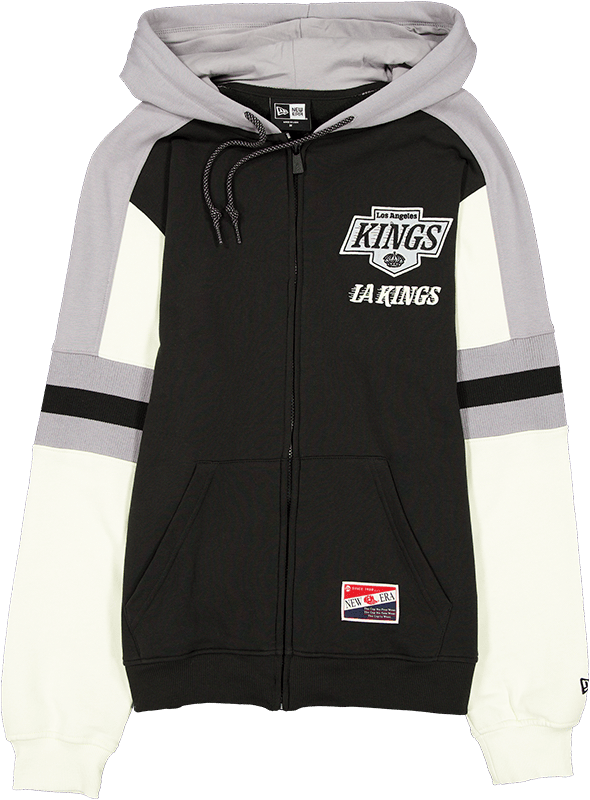 Los Angeles Kings Throwback Zipper Hoodie