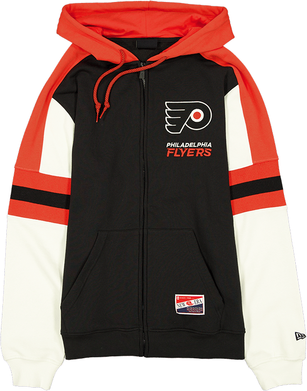 Philadelphia Flyers Throwback Zipper Hoodie