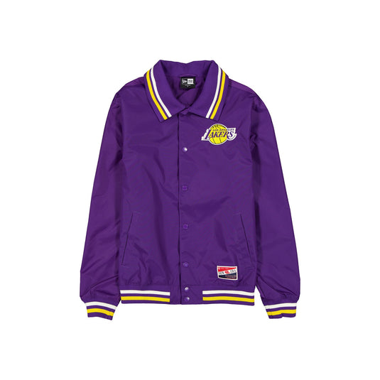 Los Angeles Lakers Throwback Jacket - New Era Cap