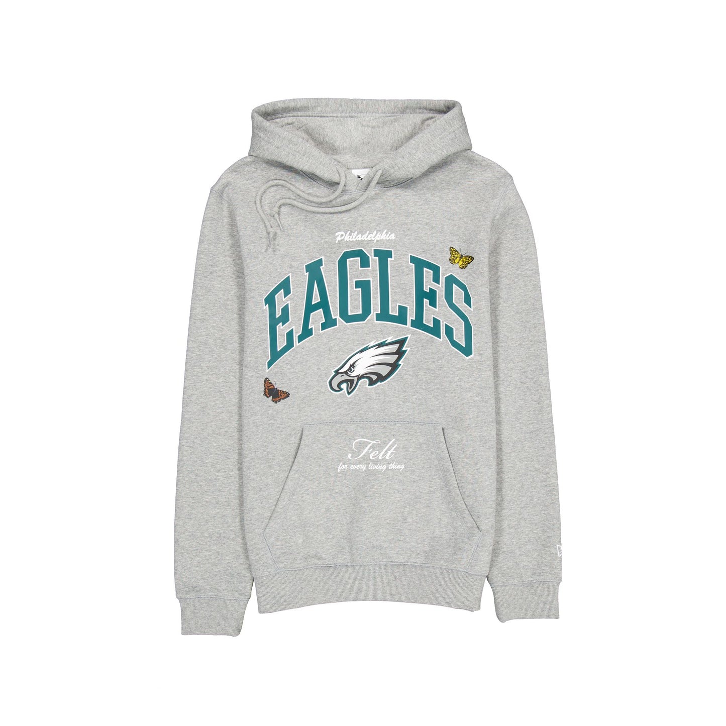 FELT x Philadelphia Eagles Gray Hoodie – New Era Cap