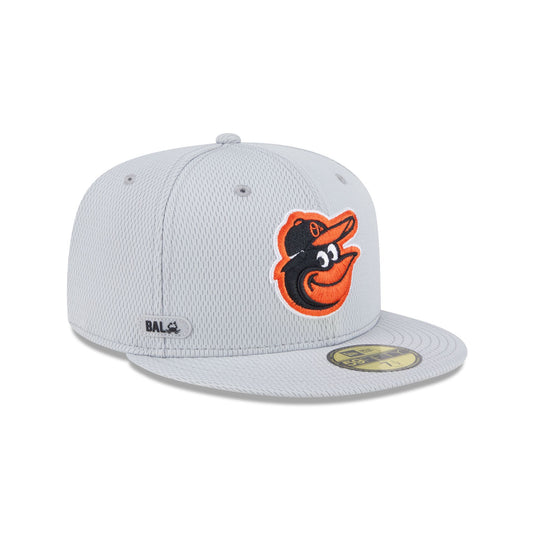 Baltimore Orioles 2025 Clubhouse Gray 59FIFTY Fitted Hat - New Era Cap