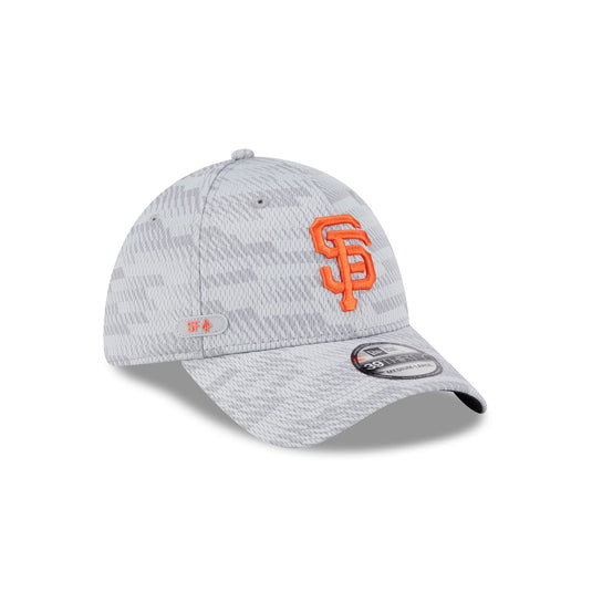 San Francisco Giants 2025 Clubhouse Gray 39THIRTY Stretch Fit - New Era Cap