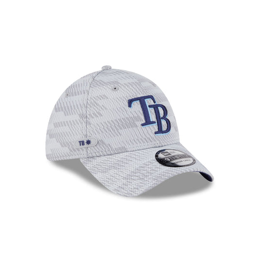 Tampa Bay Rays 2025 Clubhouse Gray 39THIRTY Stretch Fit - New Era Cap