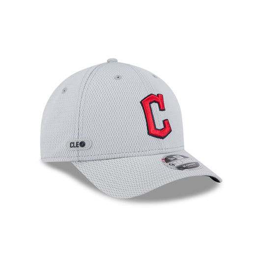 Cleveland Guardians 2025 Clubhouse Gray 9FORTY M-Crown Snapback Hat - New Era Cap