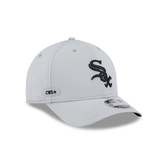 Chicago White Sox 2025 Clubhouse Gray 9FORTY M-Crown Snapback Hat - New Era Cap