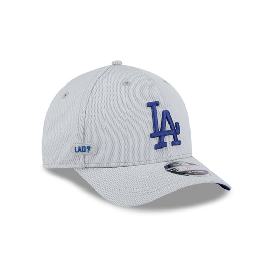 Los Angeles Dodgers 2025 Clubhouse Gray 9FORTY M-Crown Snapback Hat - New Era Cap