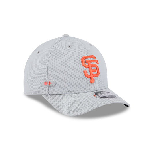 San Francisco Giants 2025 Clubhouse Gray 9FORTY M-Crown Snapback Hat - New Era Cap