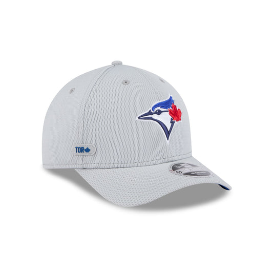 Toronto Blue Jays 2025 Clubhouse Gray 9FORTY M-Crown Snapback Hat - New Era Cap