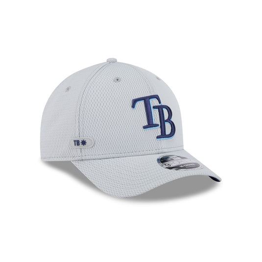 Tampa Bay Rays 2025 Clubhouse Gray 9FORTY M-Crown Snapback Hat - New Era Cap