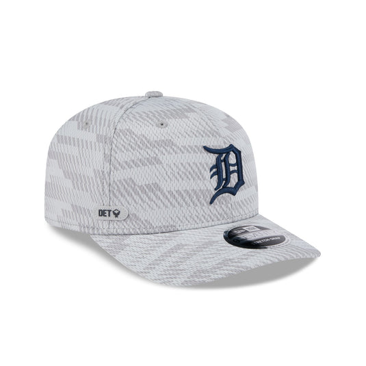 Detroit Tigers 2025 Clubhouse Gray 9SEVENTY Stretch-Snap Hat - New Era Cap