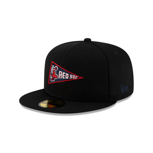 Boston Red Sox 2025 Clubhouse Alt Black 59FIFTY Fitted Hat - New Era Cap