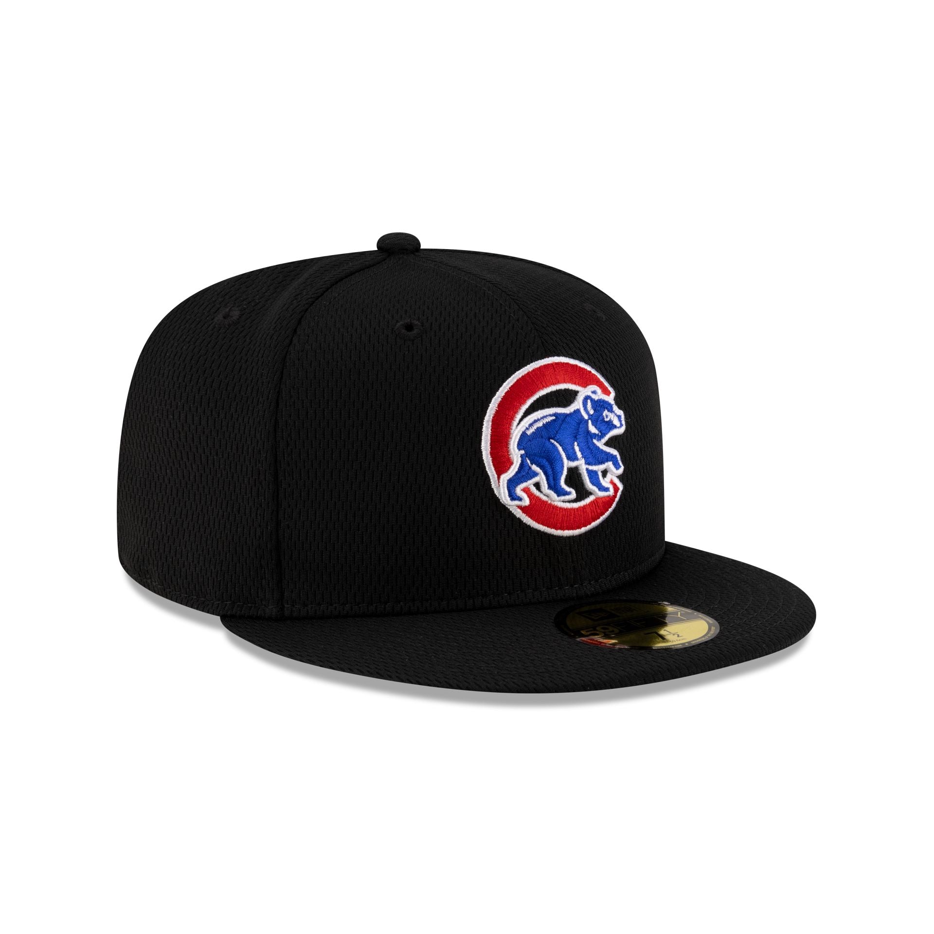 Chicago Cubs 2025 Clubhouse Alt Black 59FIFTY Fitted Hat