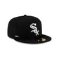 Chicago White Sox 2025 Clubhouse Black 59FIFTY Fitted Hat