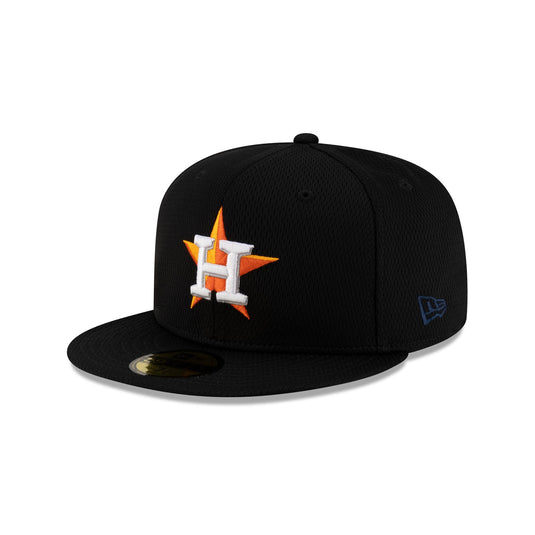 Houston Astros 2025 Clubhouse Black 59FIFTY Fitted Hat - New Era Cap