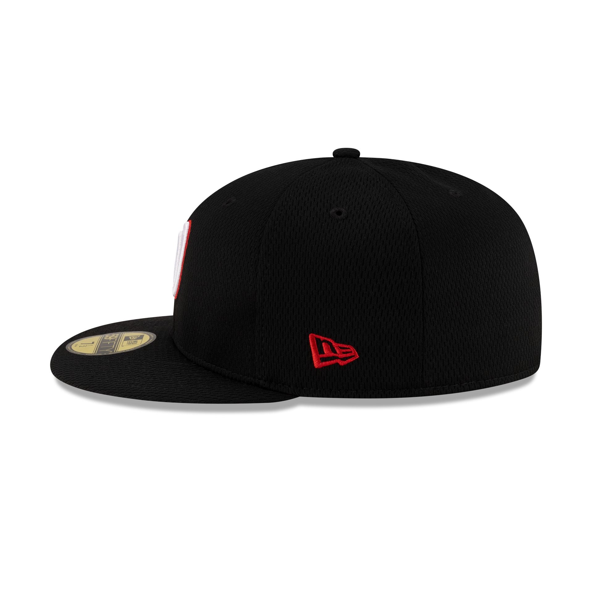 Washington Nationals 2025 Clubhouse Black 59FIFTY Fitted Hat