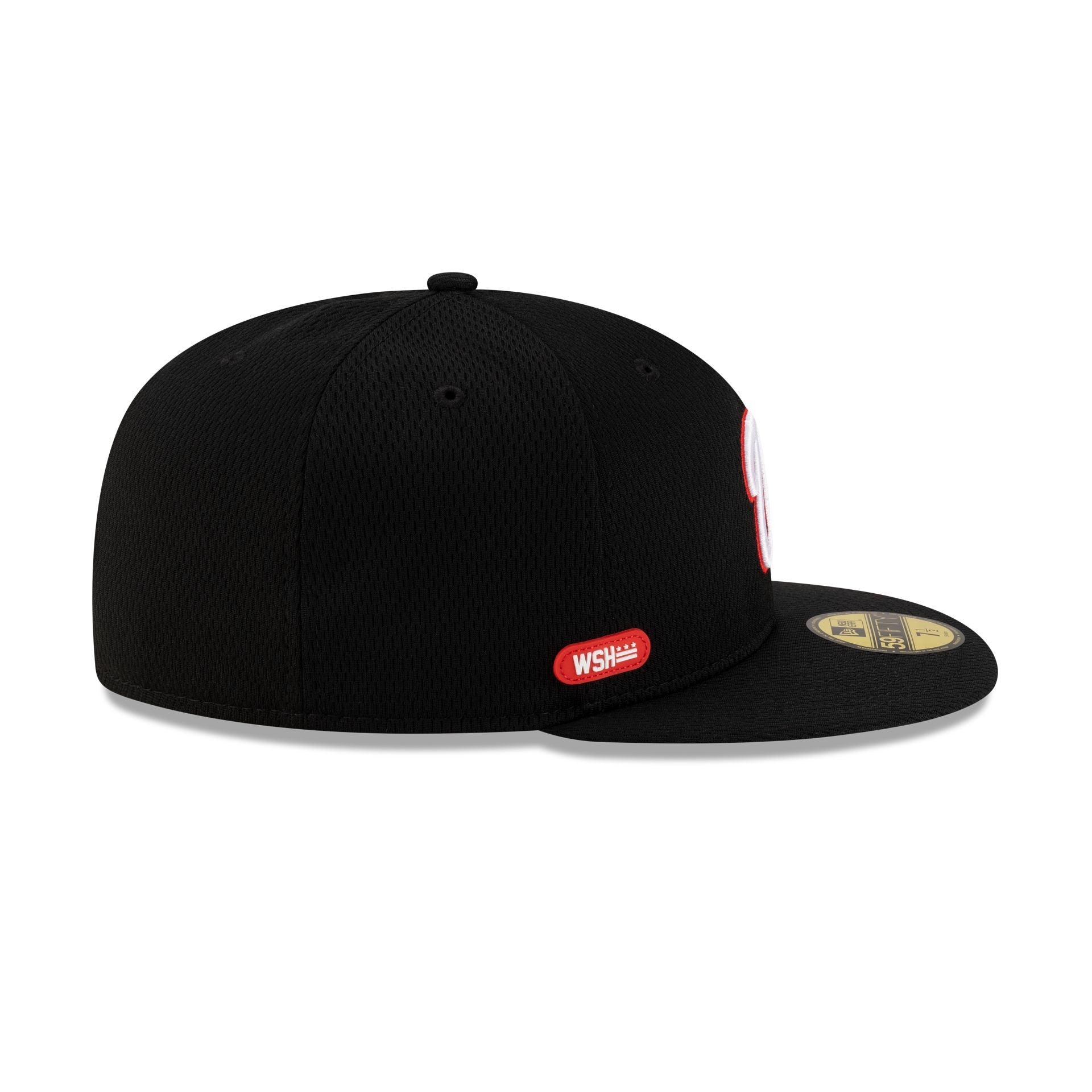 Washington Nationals 2025 Clubhouse Black 59FIFTY Fitted Hat