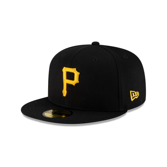 Pittsburgh Pirates 2025 Clubhouse Black 59FIFTY Fitted Hat - New Era Cap