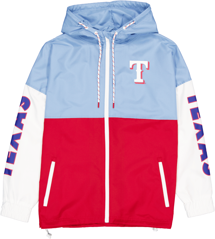 Texas Rangers Leisure Windbreaker