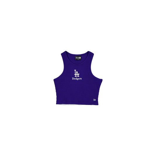 Los Angeles Dodgers Leisure Cropped Women's Tank Top - New Era Cap