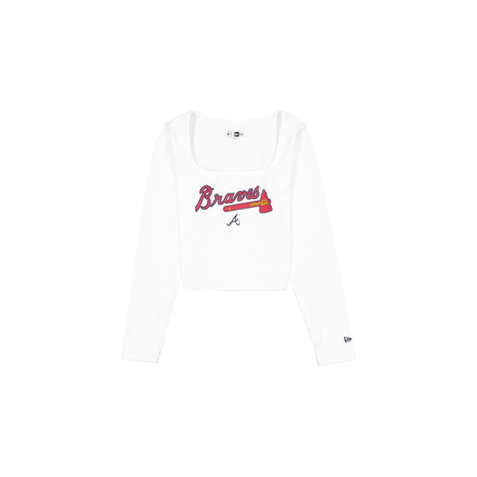 Atlanta Braves Leisure Women's Long Sleeve T-Shirt - New Era Cap