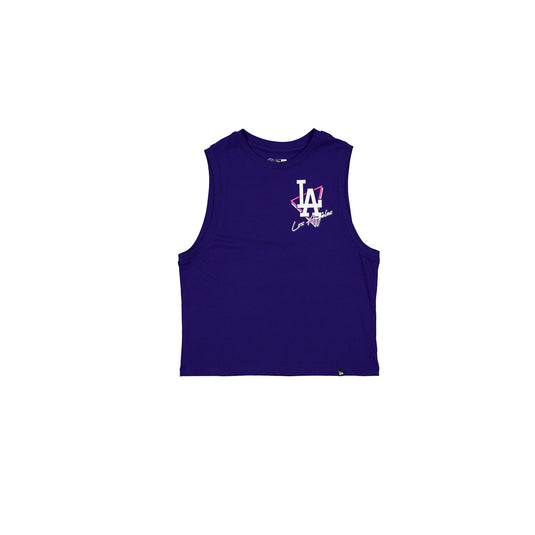 Los Angeles Dodgers Trend Glow Logo Women's Tank Top - New Era Cap