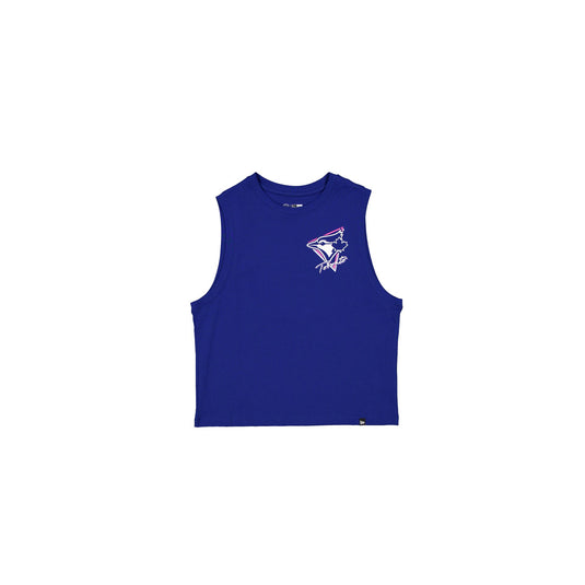 Toronto Blue Jays Trend Glow Logo Women's Tank Top - New Era Cap