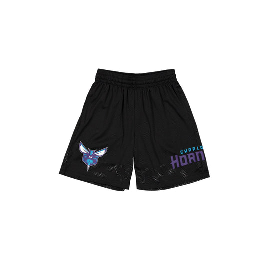 Charlotte Hornets Mesh Black Shorts - New Era Cap