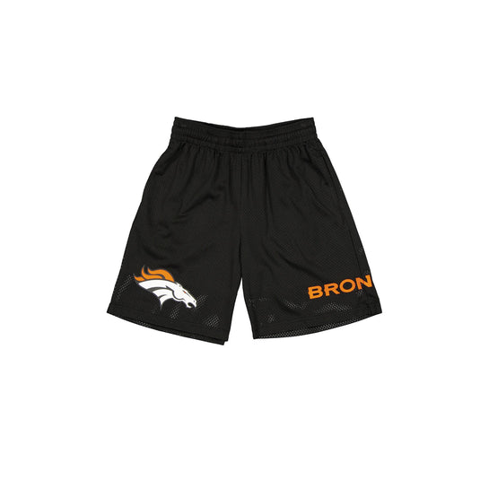 Denver Broncos Mesh Black Shorts