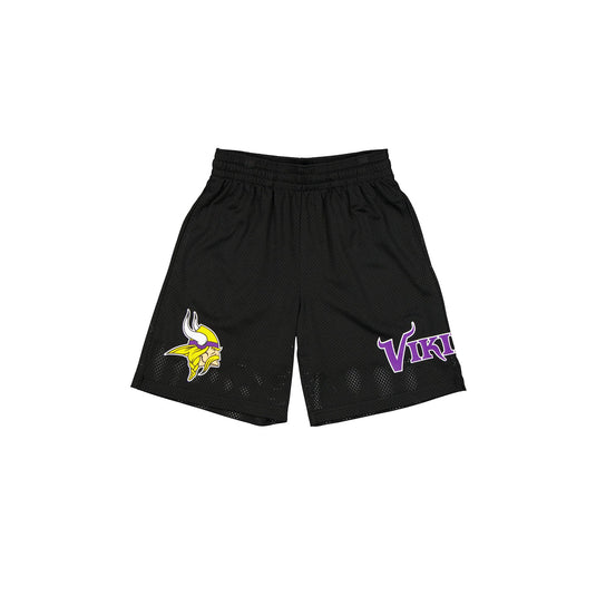 Minnesota Vikings Mesh Black Shorts - New Era Cap
