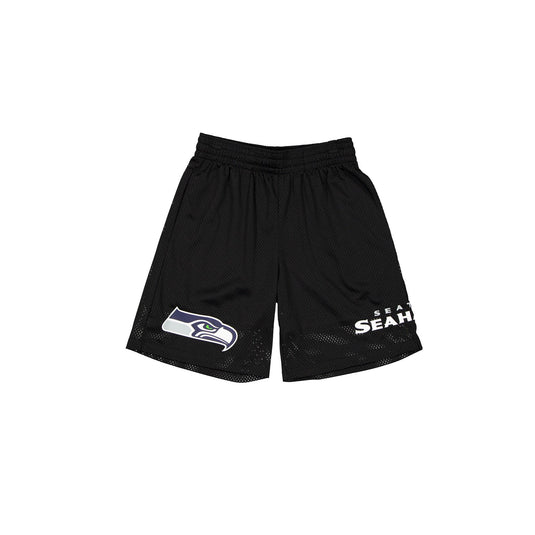 Seattle Seahawks Mesh Black Shorts - New Era Cap