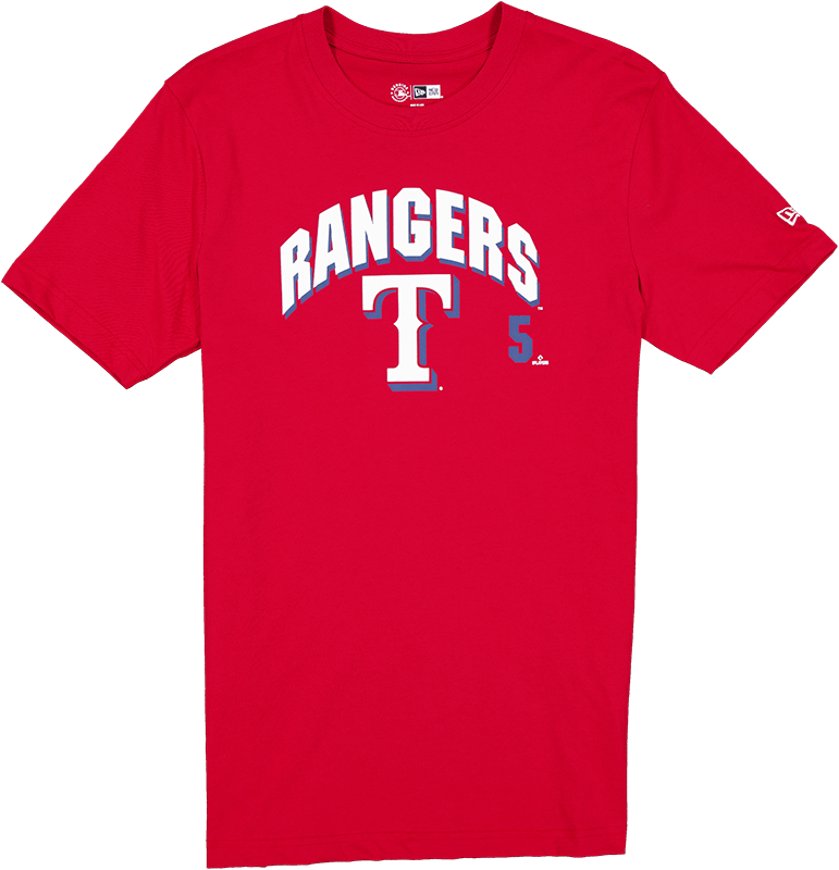 Texas Rangers Name & Number Corey Seager T-Shirt