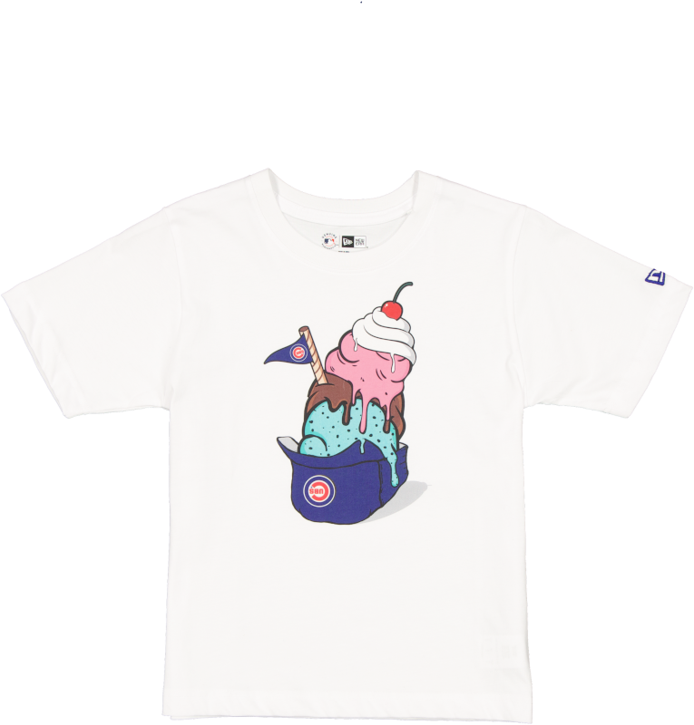 Chicago Cubs Game Day Ice Cream Boys T-Shirt