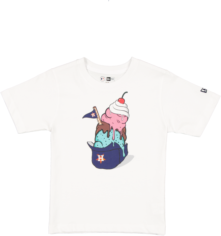 Houston Astros Game Day Ice Cream Boys T-Shirt