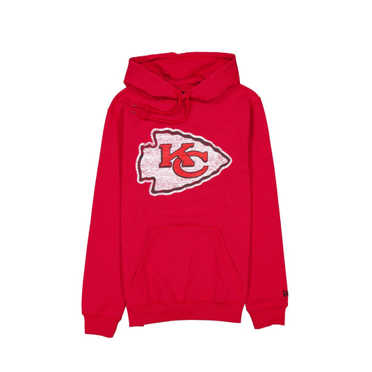 Kansas City Chiefs Washed Logo Hoodie - New Era Cap